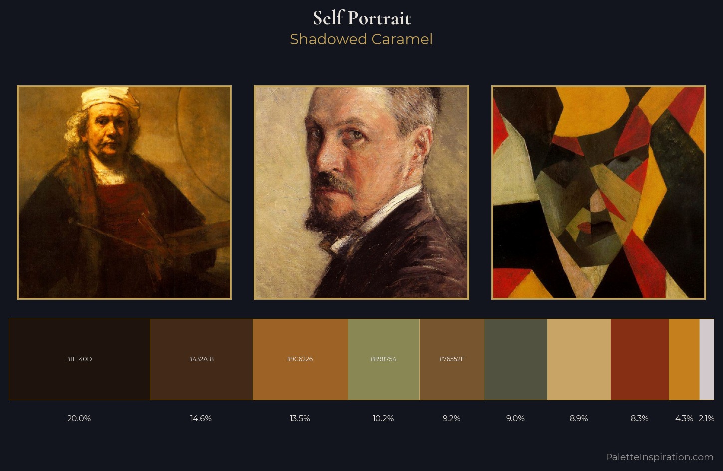 self-portrait Palette 30 — Shadowed Caramel