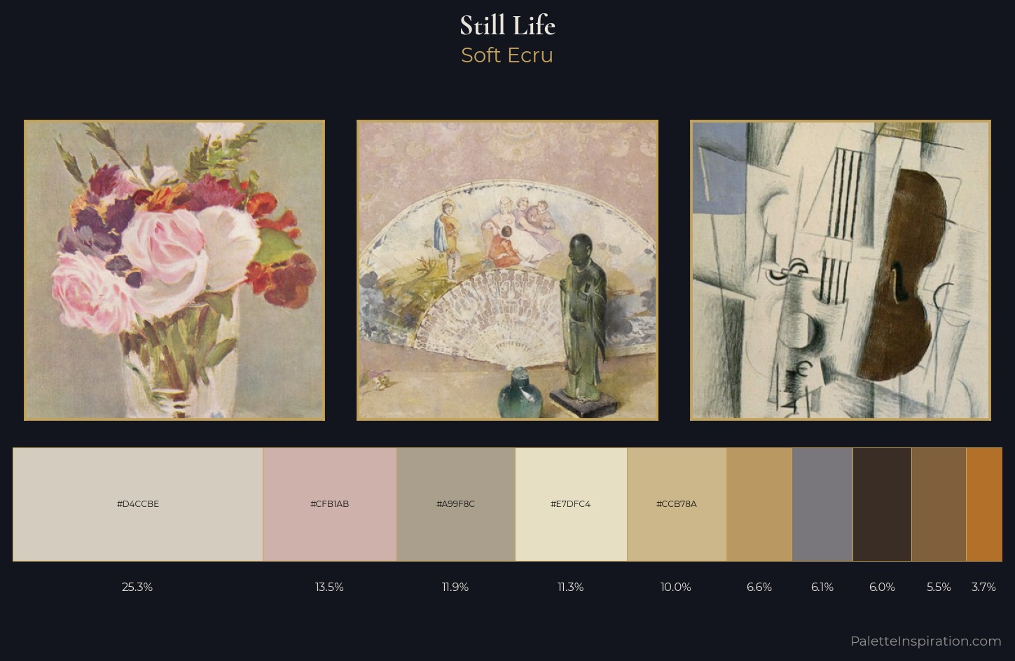 still life Color Palette