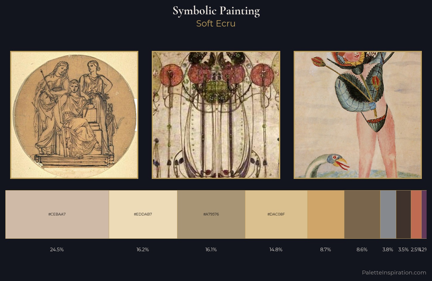 symbolic painting Palette 5 — Soft Ecru