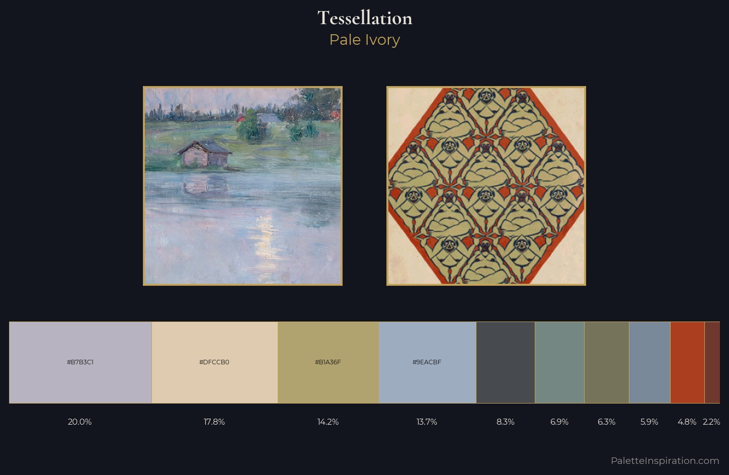 tessellation Palette 2 — Pale Ivory