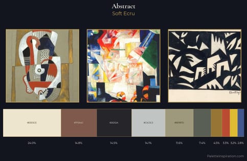 abstract Palette 15 - Soft Ecru