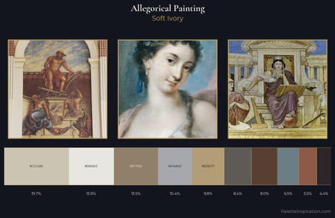 allegorical painting Palette 5