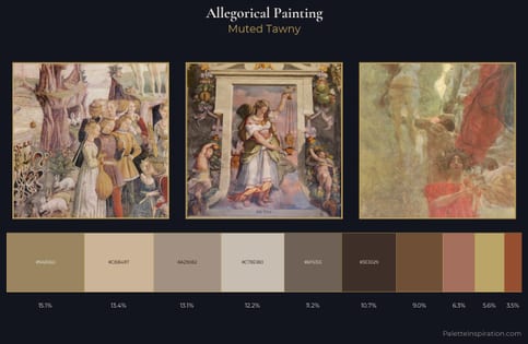 allegorical painting Palette 6