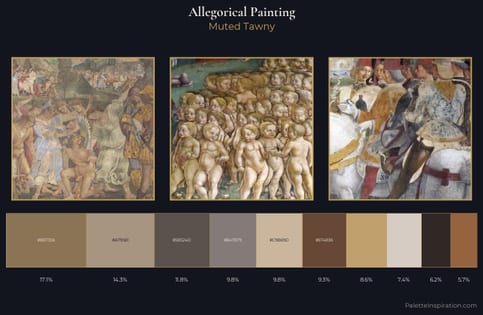 allegorical painting Palette 8
