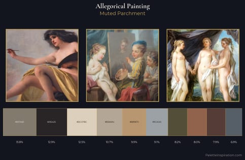 allegorical painting Palette 12