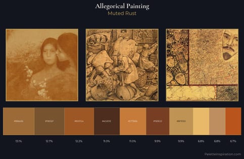 allegorical painting Palette 14