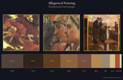 allegorical painting Palette 15