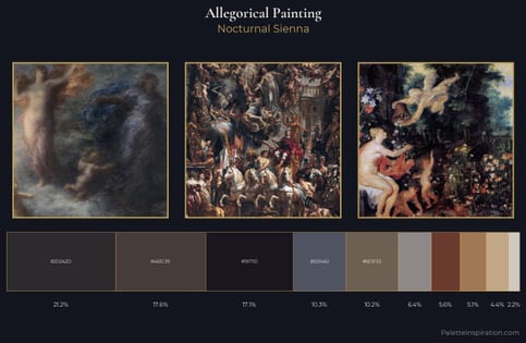 allegorical painting Palette 28
