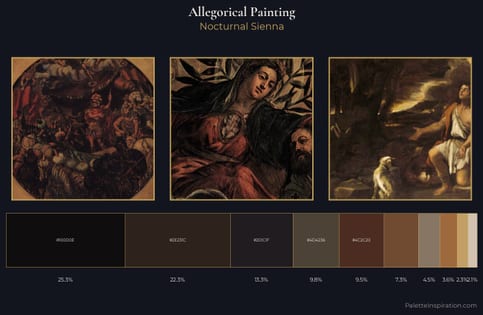 allegorical painting Palette 33