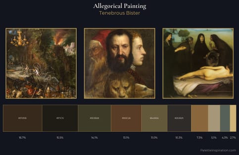 allegorical painting Palette 34