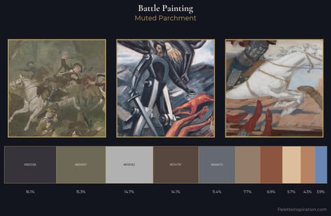 battle painting Palette 13