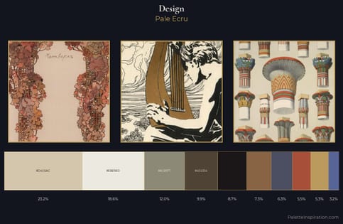 design Palette 18 - Pale Ecru