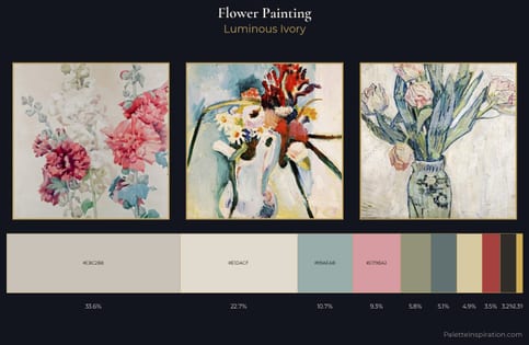 flower painting Palette 1