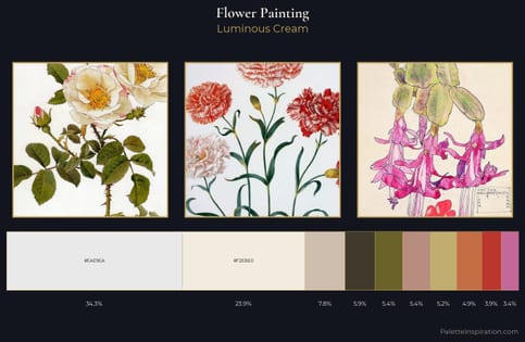 flower painting Palette 2