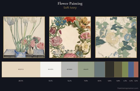 flower painting Palette 5