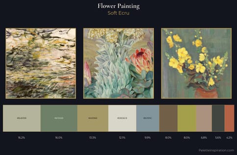 flower painting Palette 6