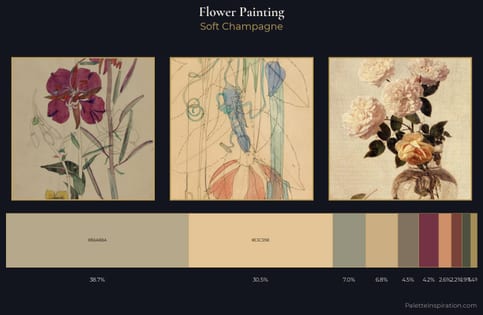 flower painting Palette 9