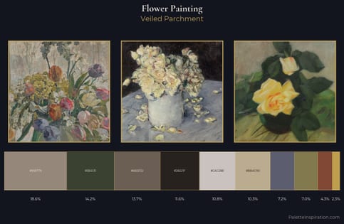 flower painting Palette 17
