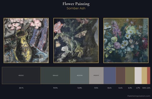 flower painting Palette 23
