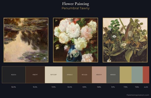 flower painting Palette 25