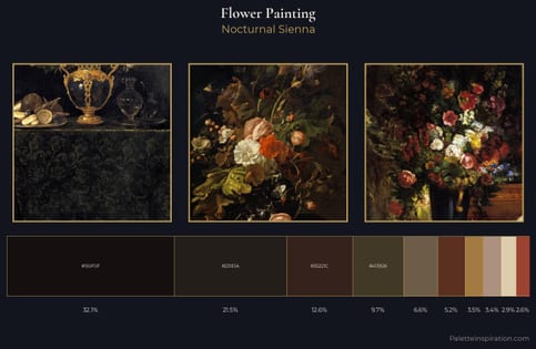 flower painting Palette 40