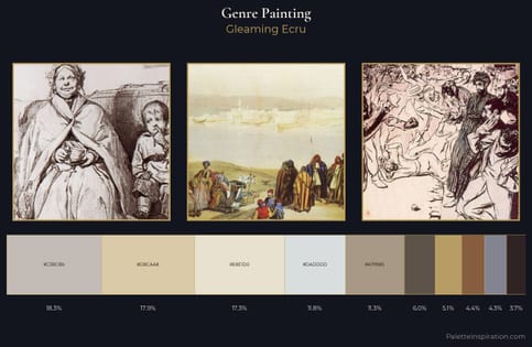 genre painting Palette 1
