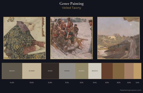 genre painting Palette 10