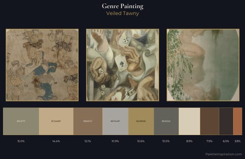 genre painting Palette 11
