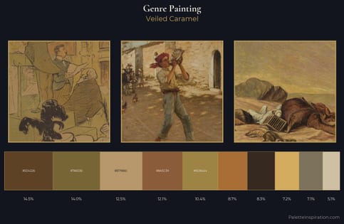 genre painting Palette 14