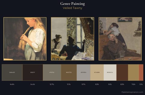 genre painting Palette 17