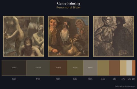 genre painting Palette 22