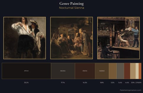 genre painting Palette 25