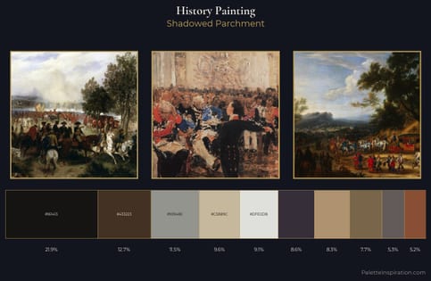 history painting Palette 23