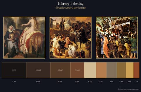 history painting Palette 33