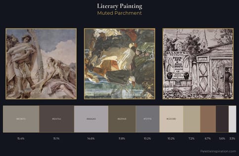 literary painting Palette 5