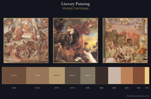 literary painting Palette 7