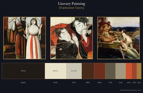 literary painting Palette 11
