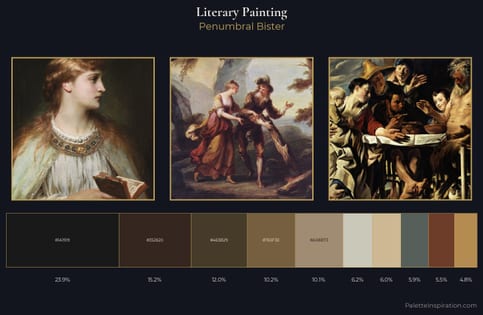 literary painting Palette 15