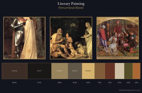 literary painting Palette 19