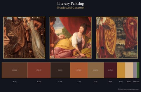 literary painting Palette 22