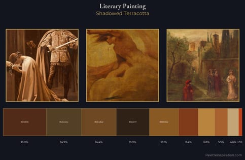 literary painting Palette 23