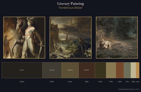 literary painting Palette 24
