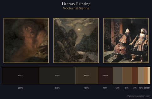 literary painting Palette 25