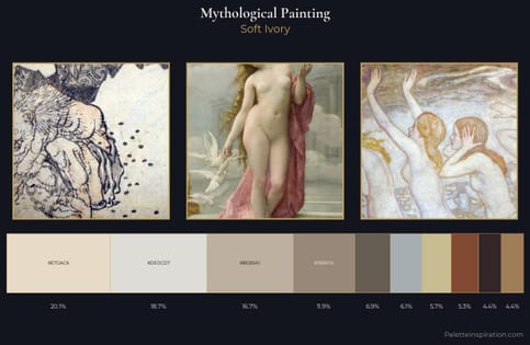 mythological painting Palette 3