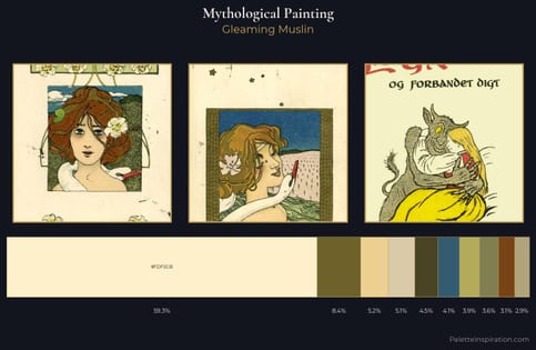 mythological painting Palette 7