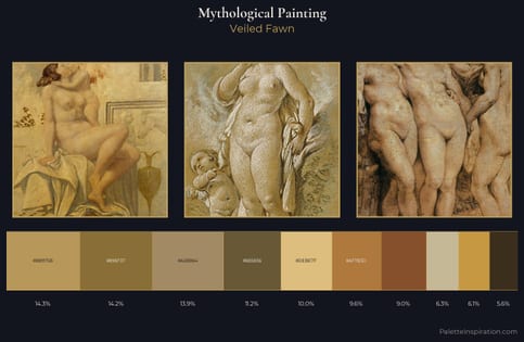 mythological painting Palette 10