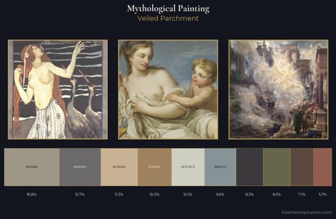 mythological painting Palette 12