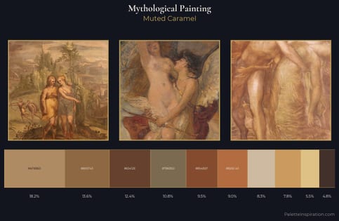 mythological painting Palette 13