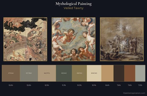 mythological painting Palette 14