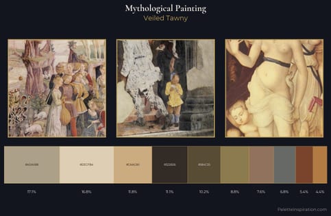mythological painting Palette 16